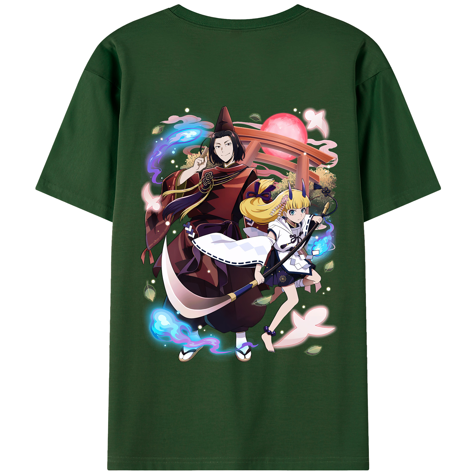 （画像用） 文豪ストレイドッグス Bungo Stray Dogs 綿100％半袖Tシャツ（背面プリント）